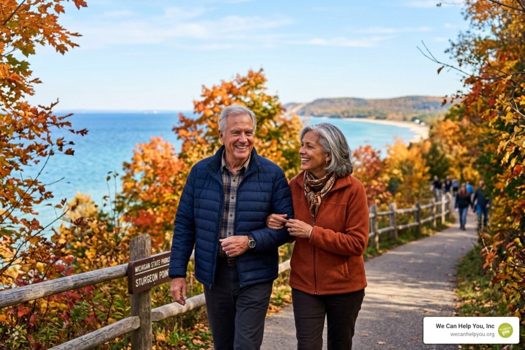 Affordable Medicare Michigan senior enjoying outdoors - Affordable Medicare Michigan