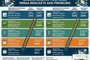 2025 IRMAA brackets and premiums Medicare guide with calculator - 2025 irmaa brackets and premiums
